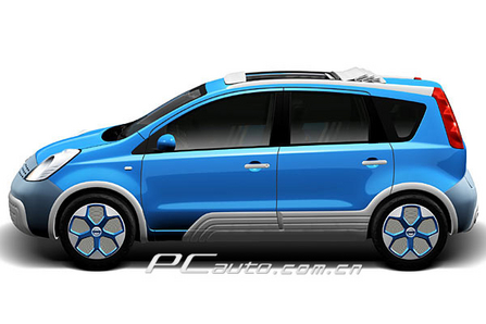 ծa Nissan NoteConcept DƬ D 